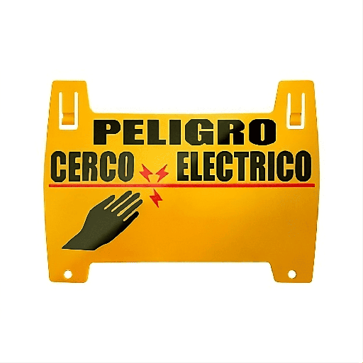 LETRERO DE PREVENCION CERCO ELECTRICO 