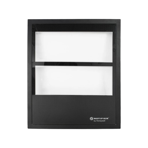 PUERTA PARA PANEL TAMANO B - DOS HILERAS COLOR NEGRO