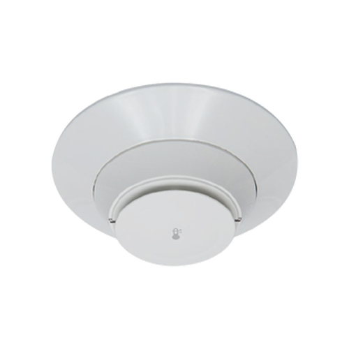 DETECTOR DE HUMO FOTOELÉCTRICO DIRECCIONABLE DE BAJO PERFIL CON SENSOR TÉRMICO; BLANCO; INCLUYE BASE