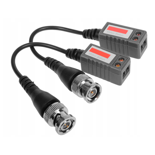 VIDEO BALUN PASIVO EL PAR ANALOGO - TVI - AHD- CVI HASTA 5MP