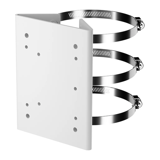 SOPORTE DE POSTE PARA PTZ - BLANCO