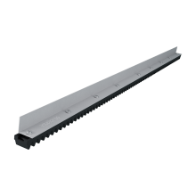 4661702 | CREMALLERA DE ALUMINIO C/GOMA | PARA MOTOR DE PORTONES | 1 METRO | INTELBRAS