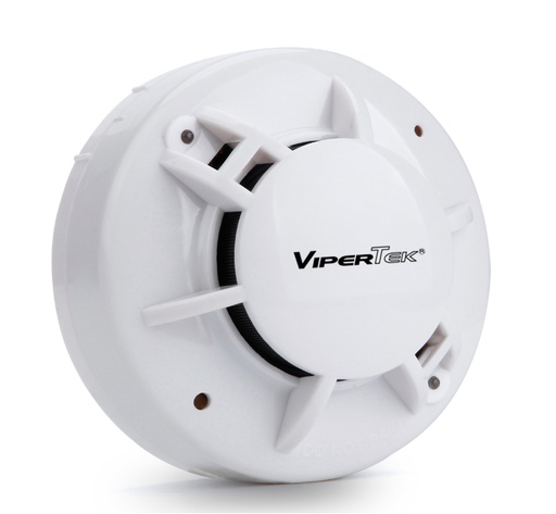 DETECTOR DE HUMO FOTOELÉCTRICO 4 HILOS 12-24 VDC CON SALIDA DE RELE | CONVENCIONAL | (INCLUYE BASE) | VIPERTEK