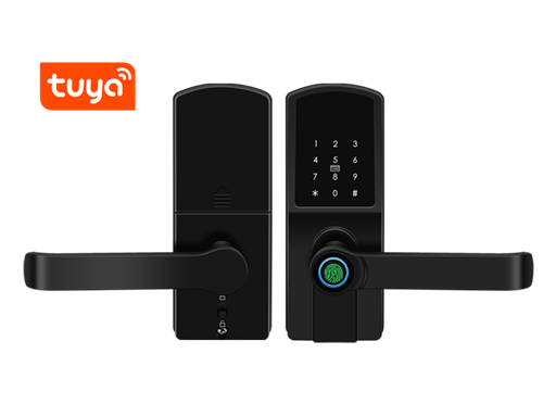 CERRADURA SEMIAUTOMATICA CON LECTOR DE HUELLAS I TACTIL I METALICA I BLUETOOTH I 100 USUARIOS I USB | VIPERTEK