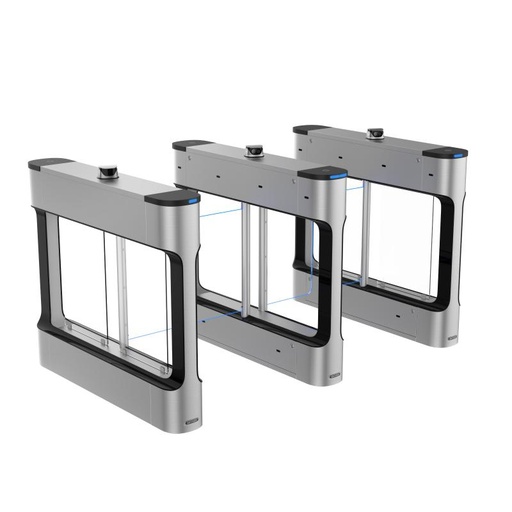 BARRERA PEATONAL SWING GATE | NFC Y WEB MÓVIL | RECONOCIMIENTO FACIAL INTEGRADO | ANTI-PASSBACK | CONTROL DE ACCESO INTELIGENTE